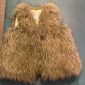 Toddler fur vest